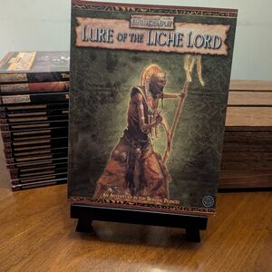 Fantasy Roleplay Lure of the Liche Lord Adventure Book